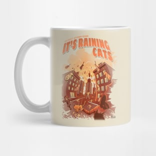 It's Raining Cats (bright colors) Mug
